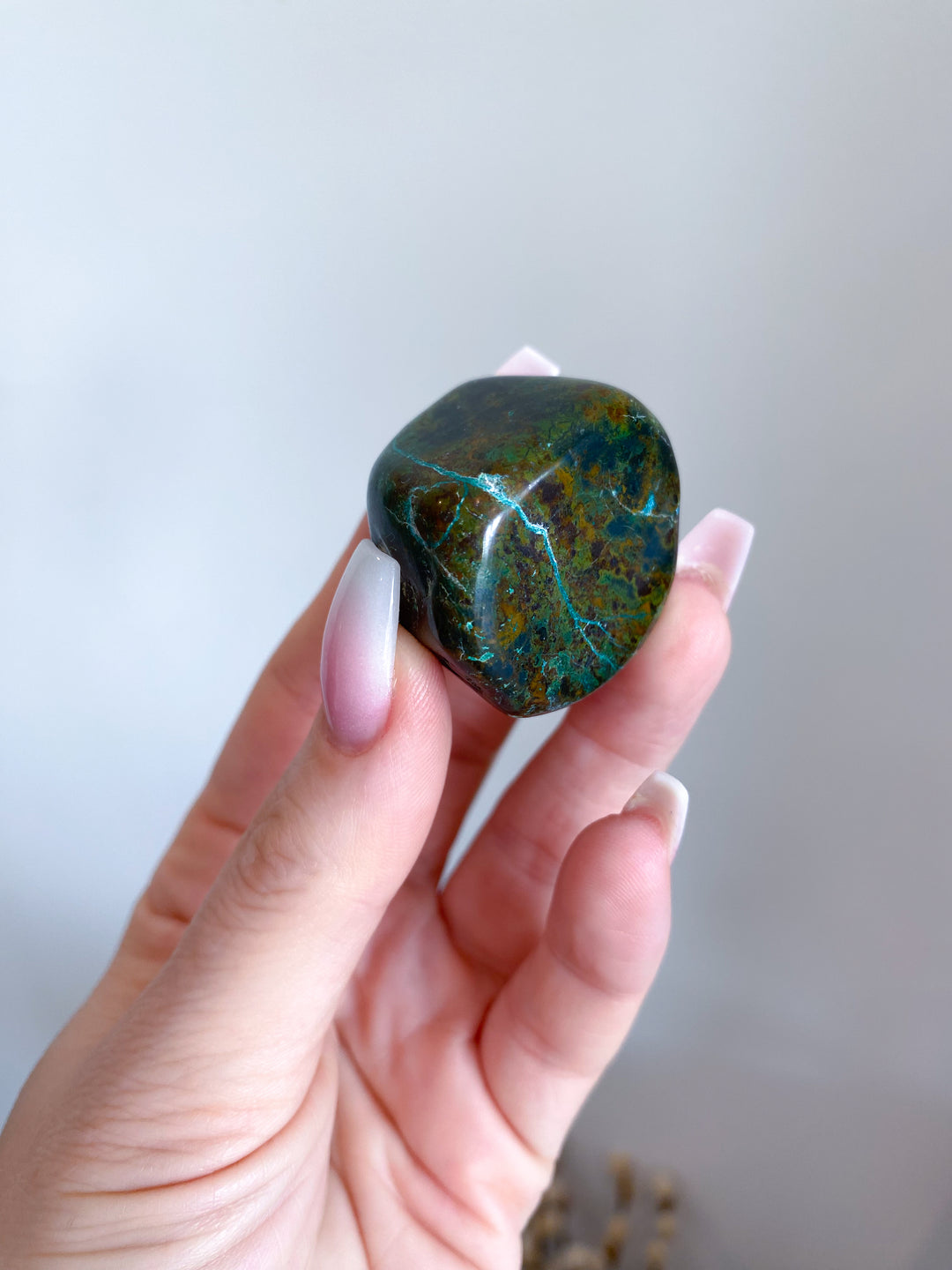 Chrysocolla Pebble Stone