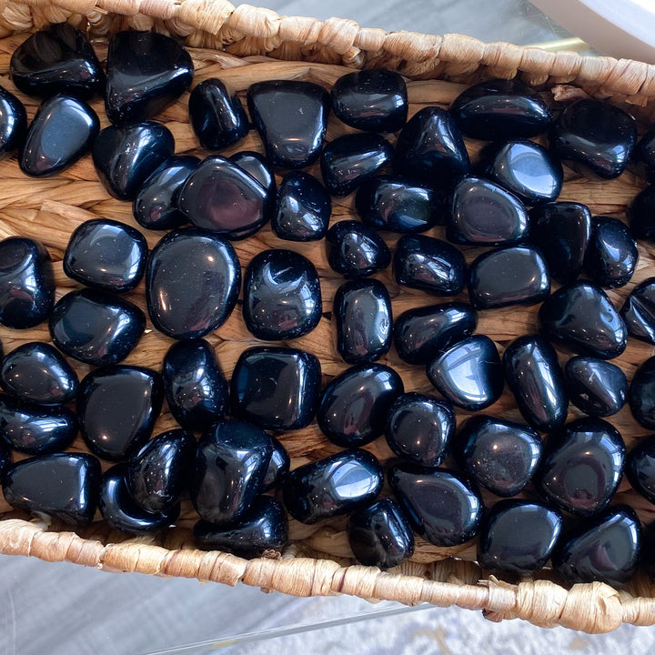 Black Obsidian Tumble