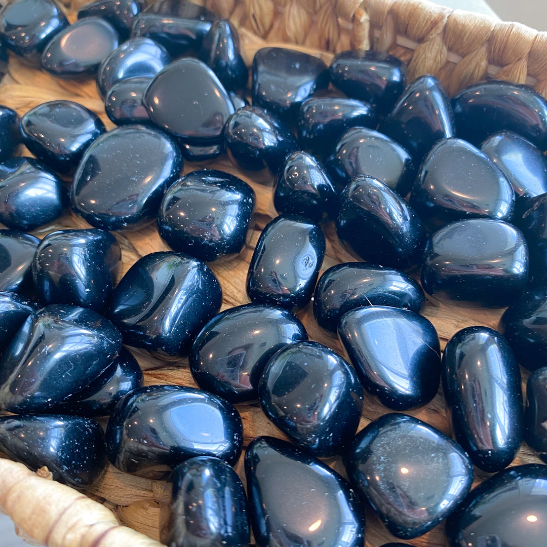 Black Obsidian Tumble