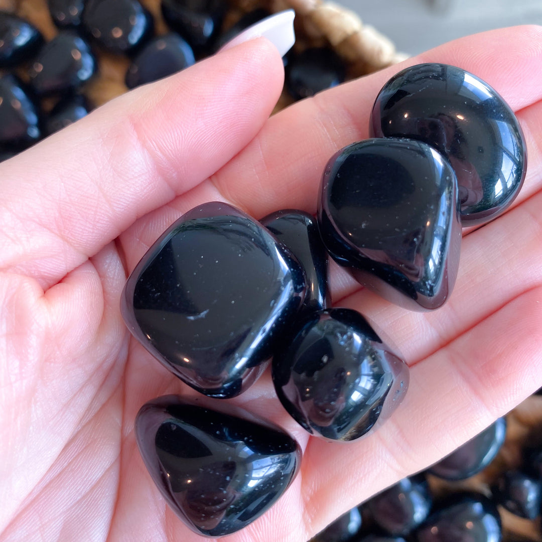 Black Obsidian Tumble