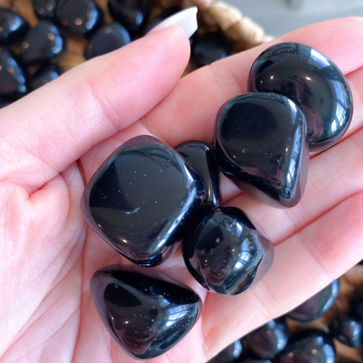 Black Obsidian Tumble