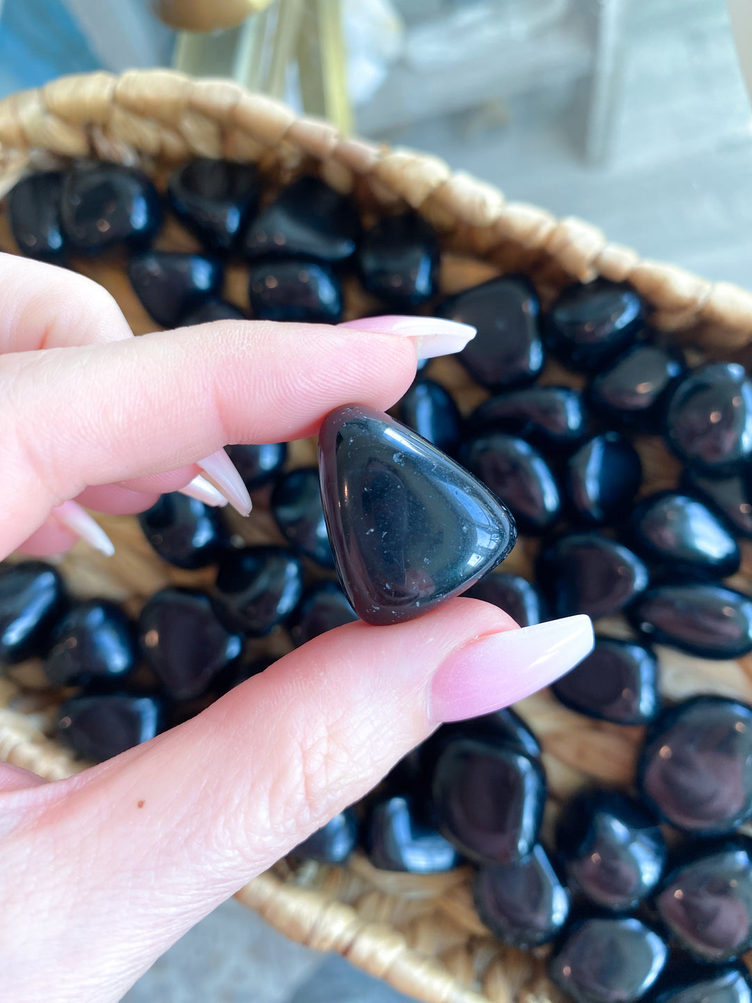 Black Obsidian Tumble