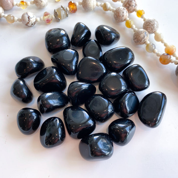 Black Obsidian Tumble