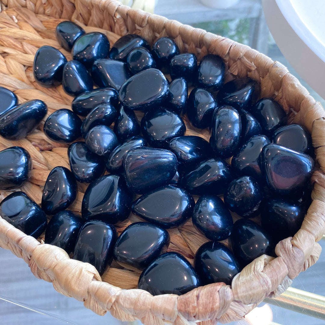 Black Obsidian Tumble