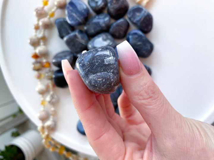 Iolite Tumble Stone - Vision