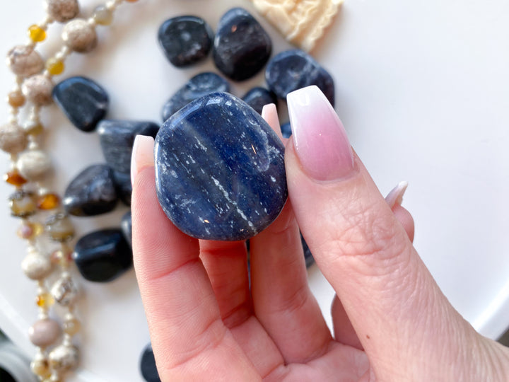 Iolite Tumble Stone - Vision