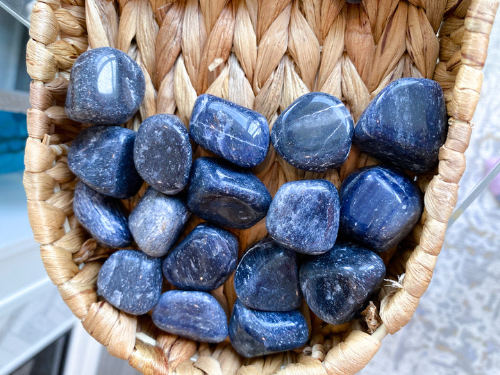 Iolite Tumble Stone - Vision