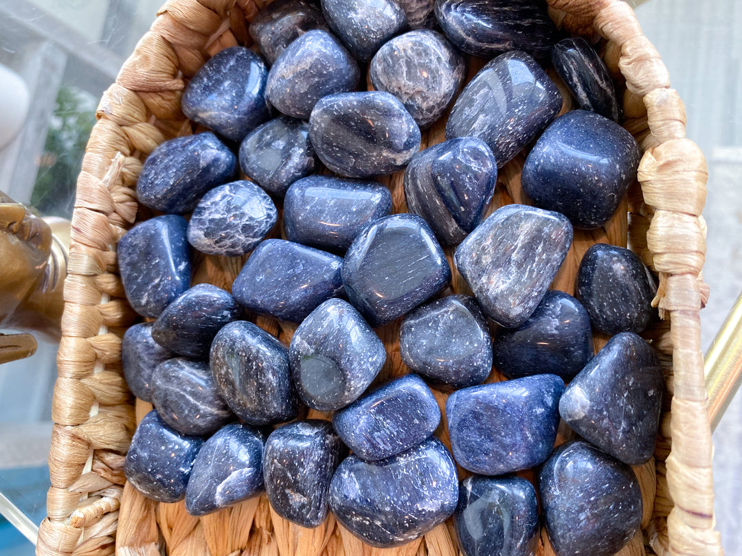 Iolite Tumble Stone - Vision