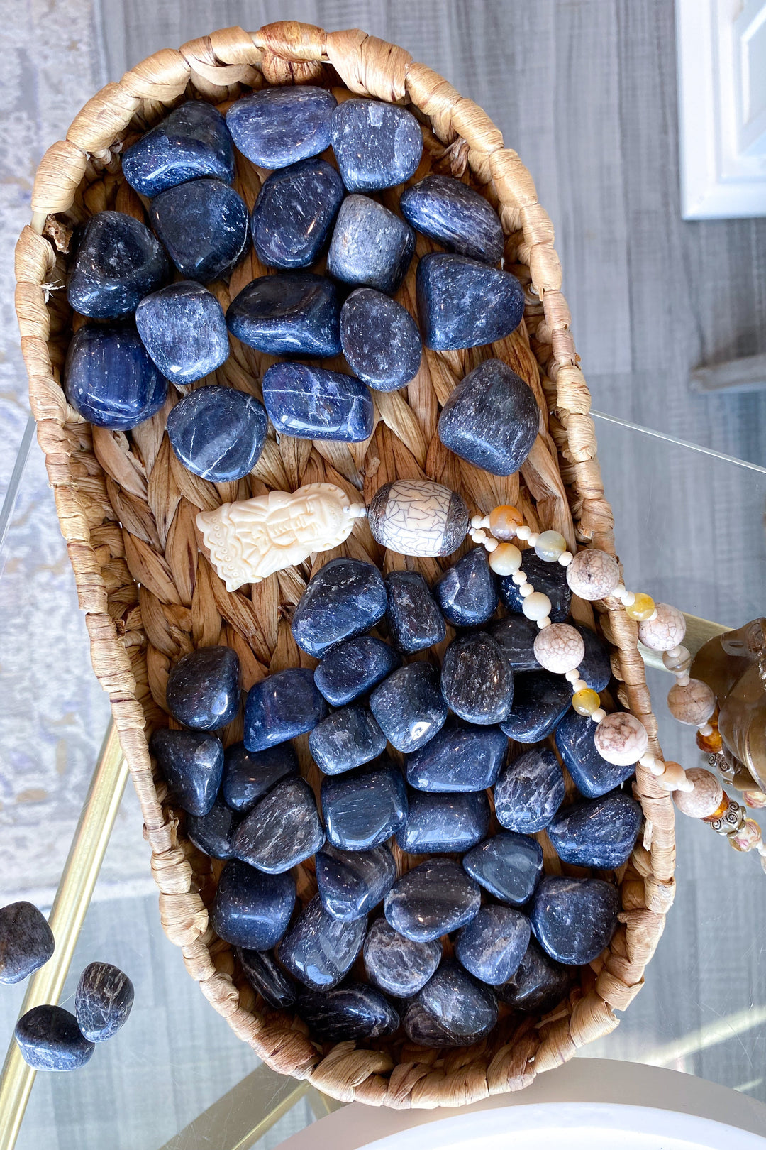 Iolite Tumble Stone - Vision