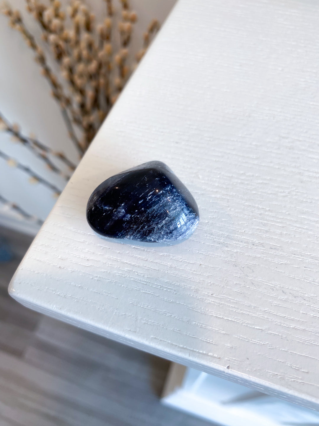 Iolite Pebble w/ Quartz - Get Exact Piece