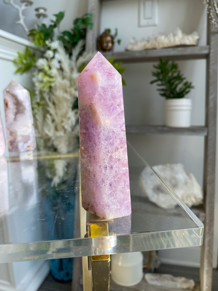 Beautiful Amethyst Flower Agate Tower #8