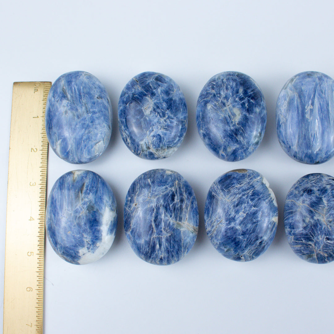 XL Blue Kyanite Palm Stone