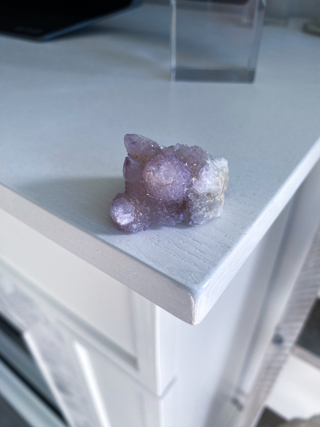 Lilac Purple Spirit Quartz #8 - Four Points