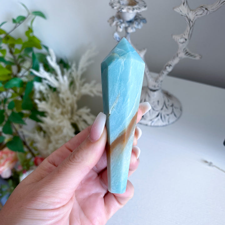 Small Amazonite Wand 