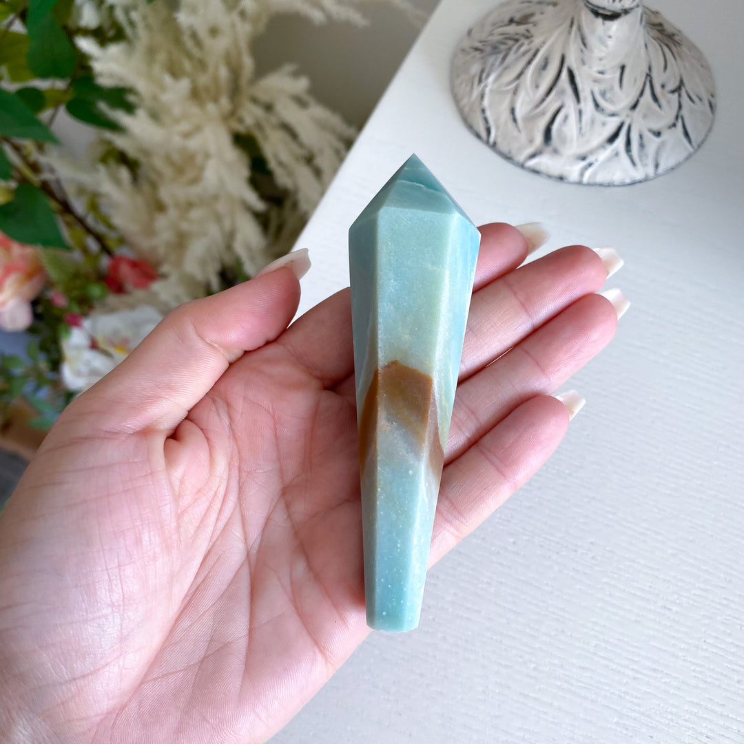 Small Amazonite Wand 