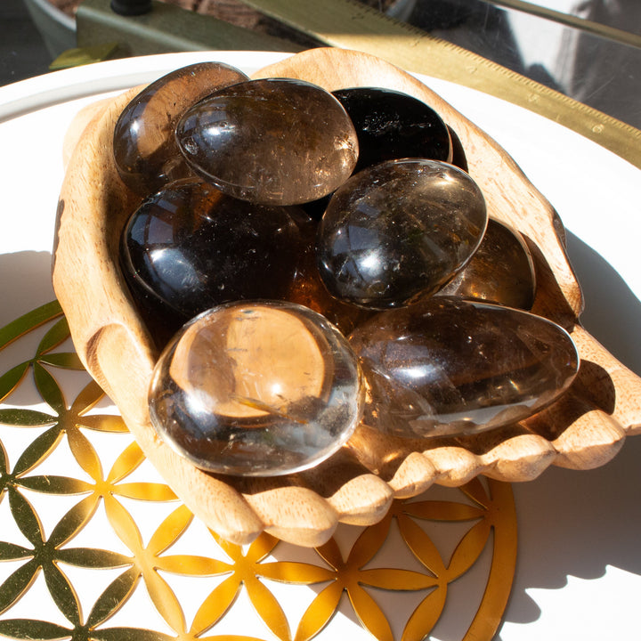 Smokey Quartz Palm - You Choose