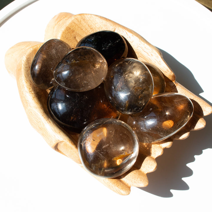 Smokey Quartz Palm - You Choose