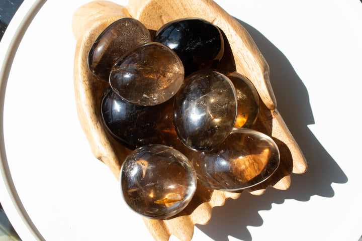 Smokey Quartz Palm - You Choose