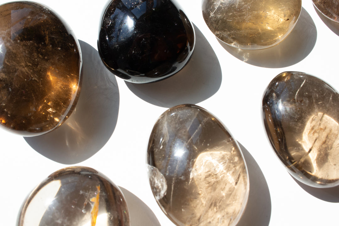 Smokey Quartz Palm - You Choose
