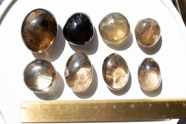 Smokey Quartz Palm - You Choose