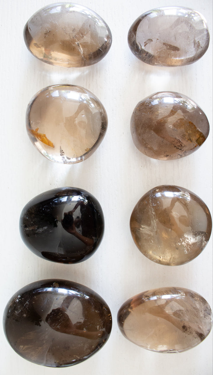 Smokey Quartz Palm - You Choose