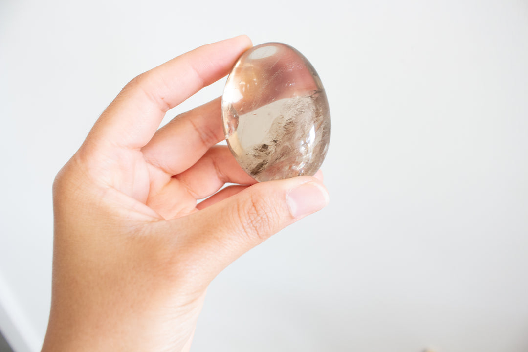Smokey Quartz Palm - You Choose