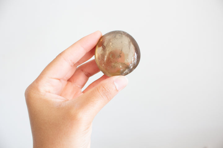 Smokey Quartz Palm - You Choose