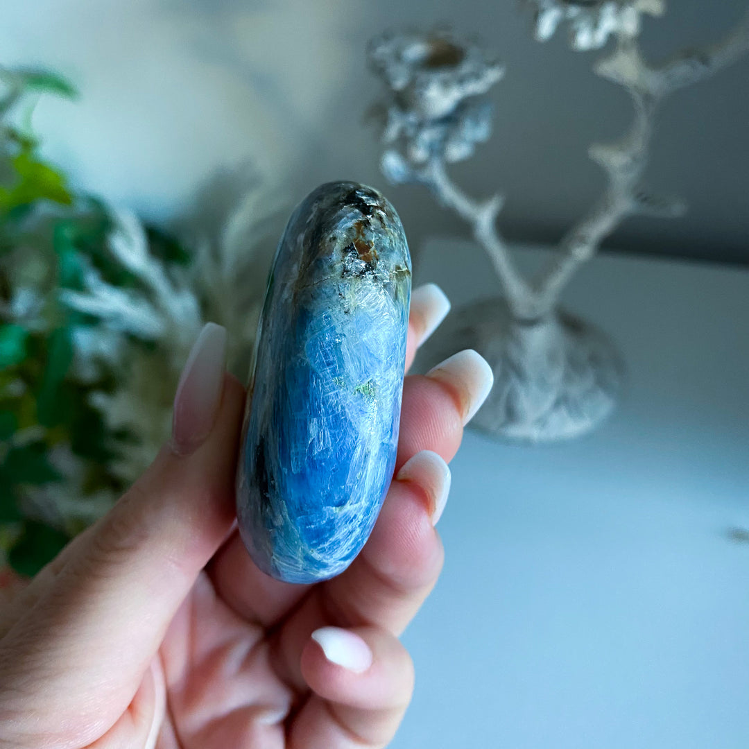 Blue Kyanite Palm 