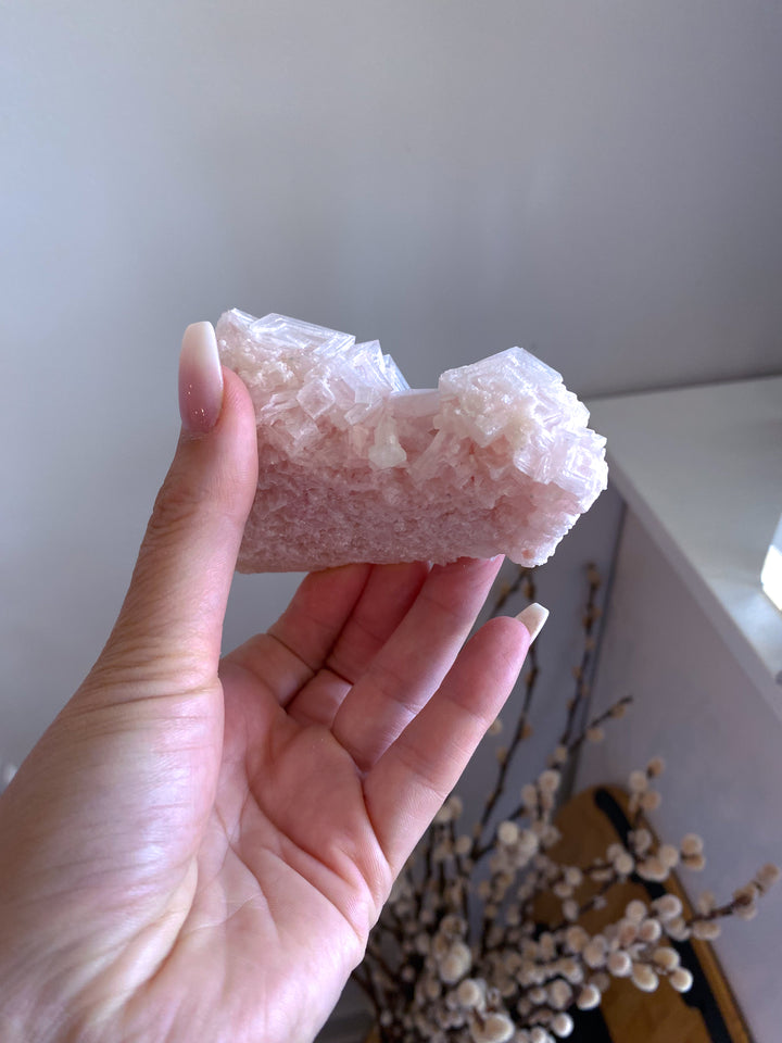 Pink Halite Cluster #1