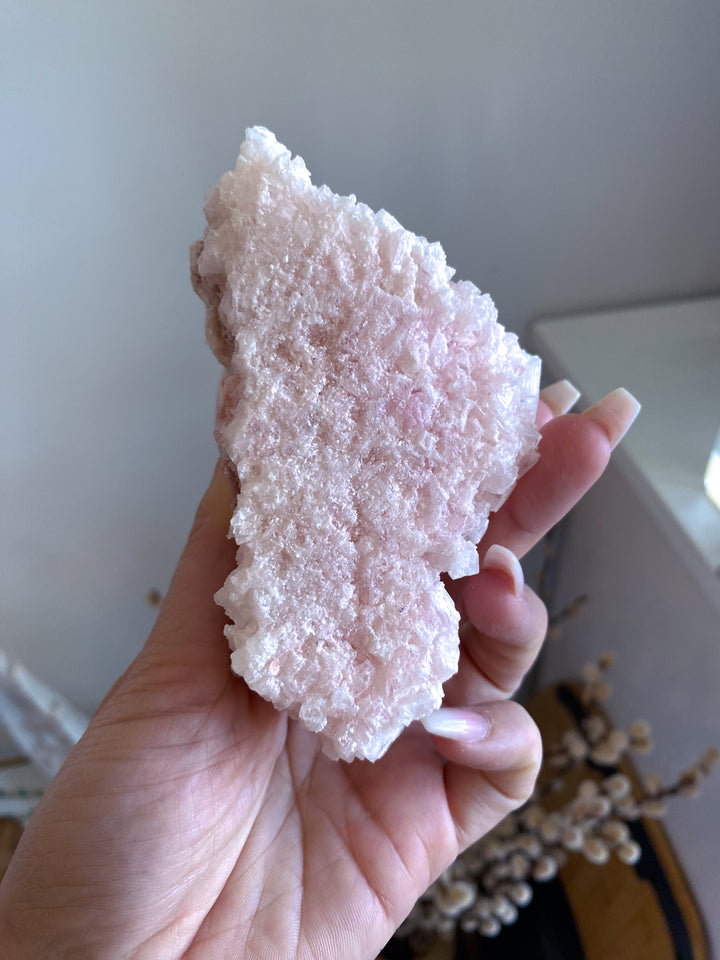 Pink Halite Cluster #1