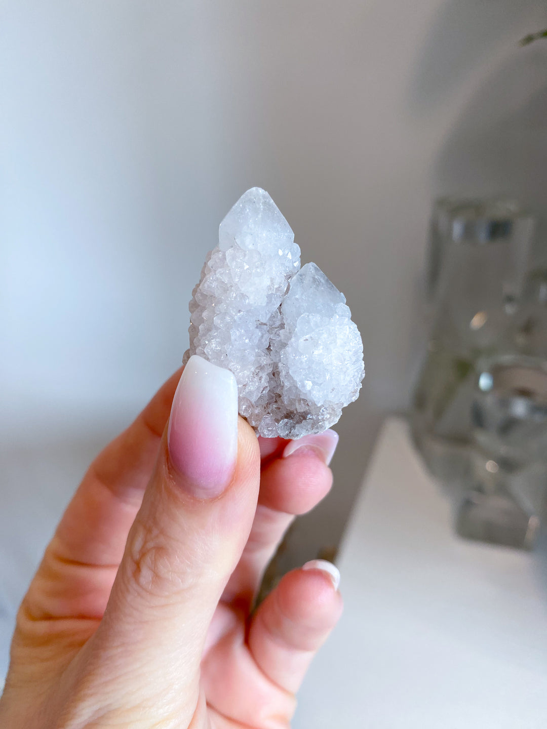 RARE White Spirit Quartz Cluster #2 - Get Exact item