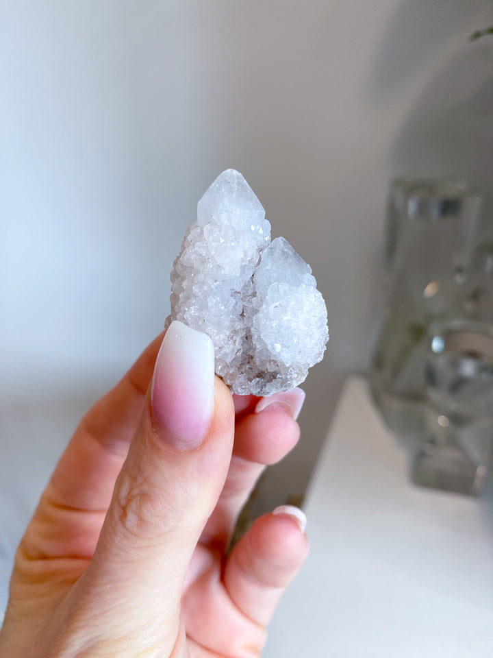 RARE White Spirit Quartz Cluster #2 - Get Exact item