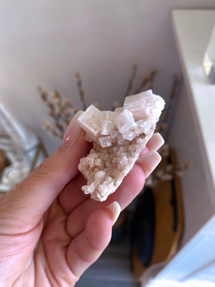 X-Small Pink Halite Cluster #2