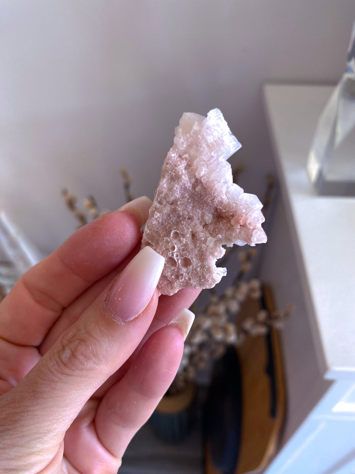 X-Small Pink Halite Cluster #2