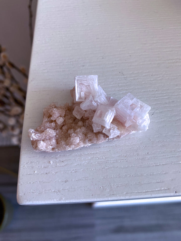 X-Small Pink Halite Cluster #2