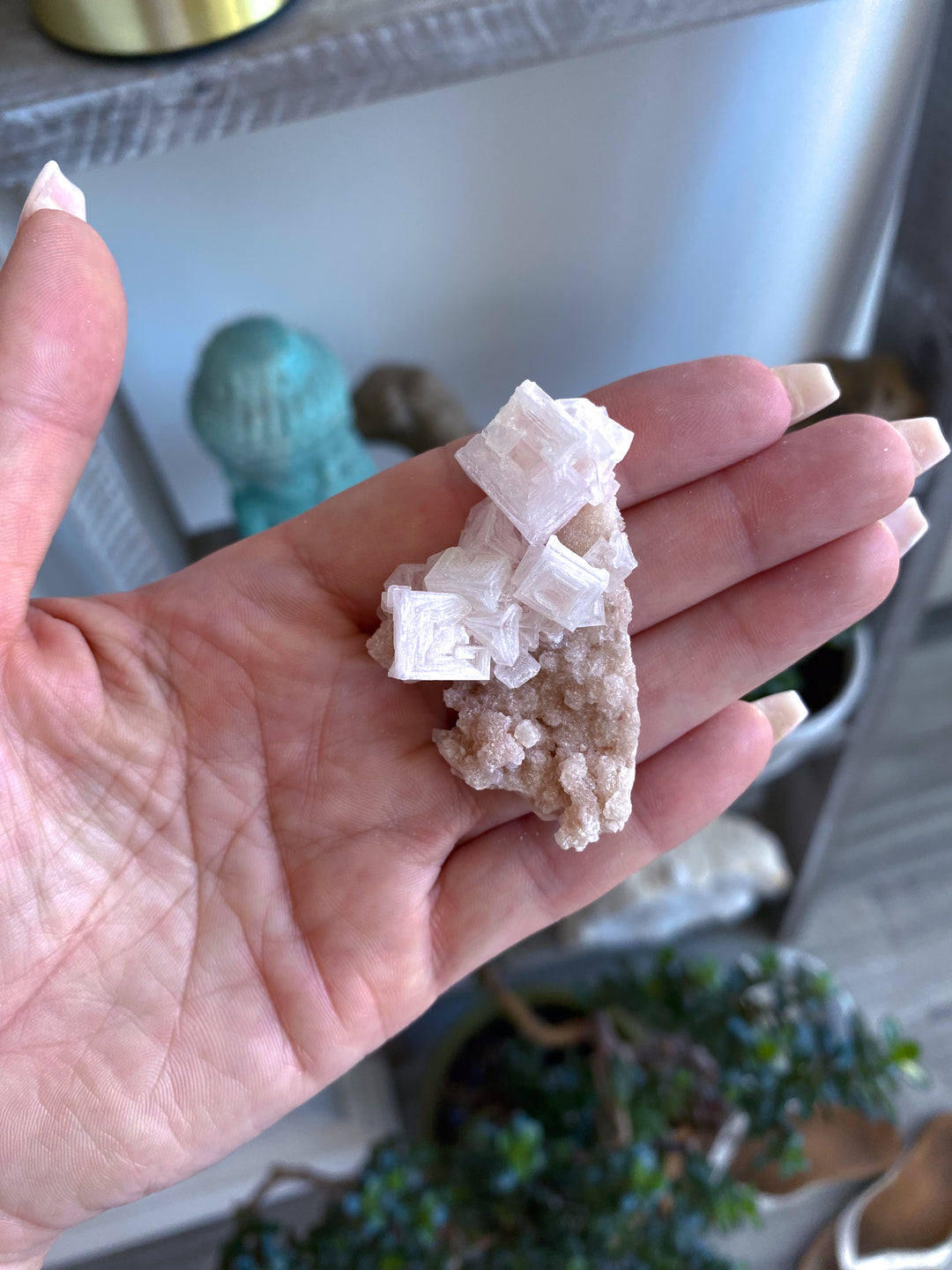 X-Small Pink Halite Cluster #2