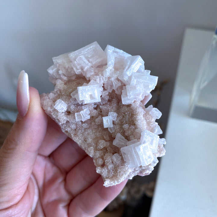 Small Pink Halite Cluster #3