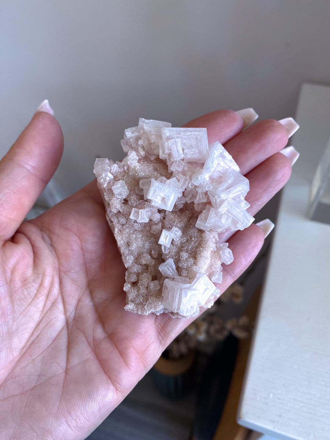 Small Pink Halite Cluster #3