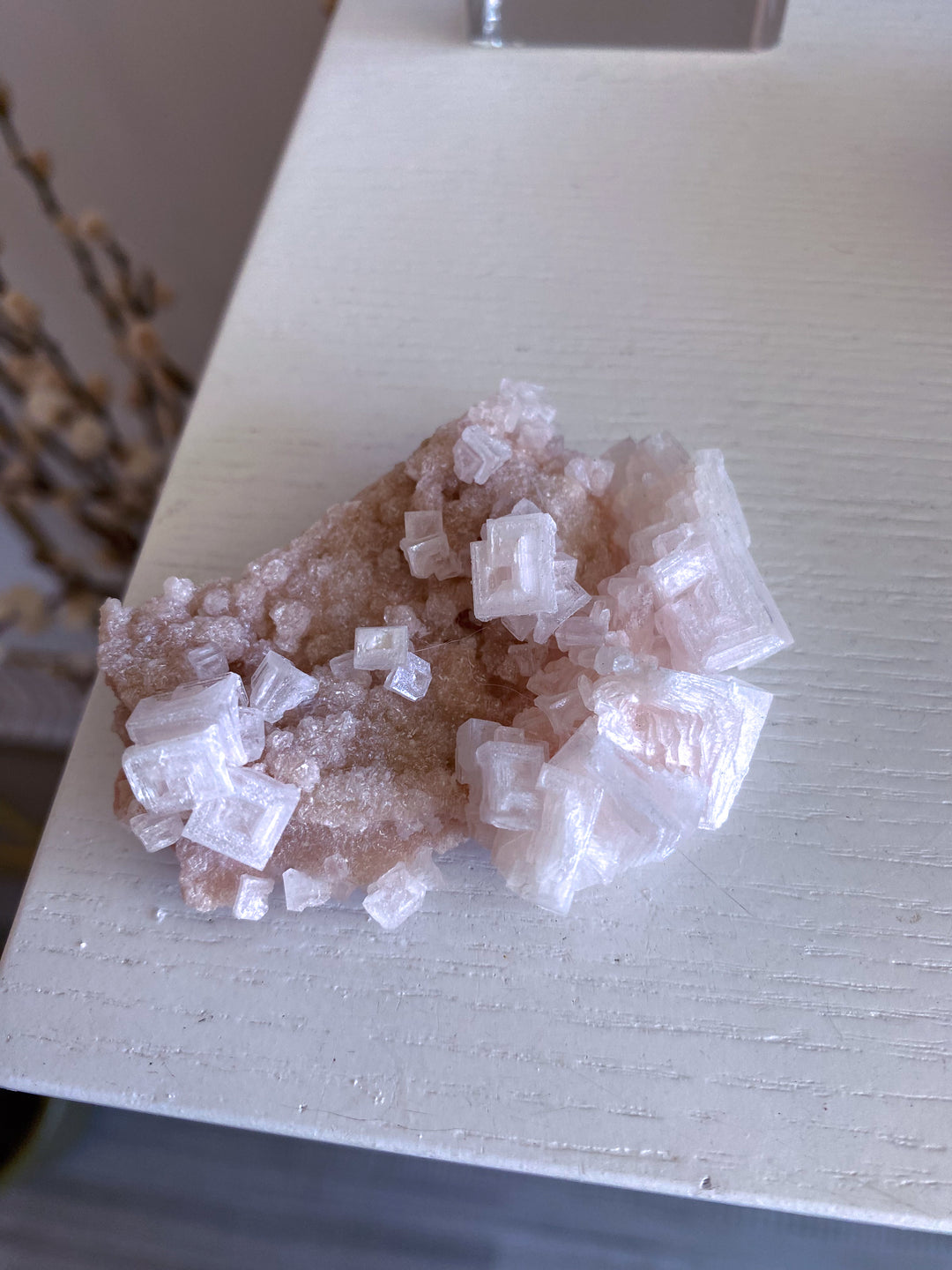 Small Pink Halite Cluster #3