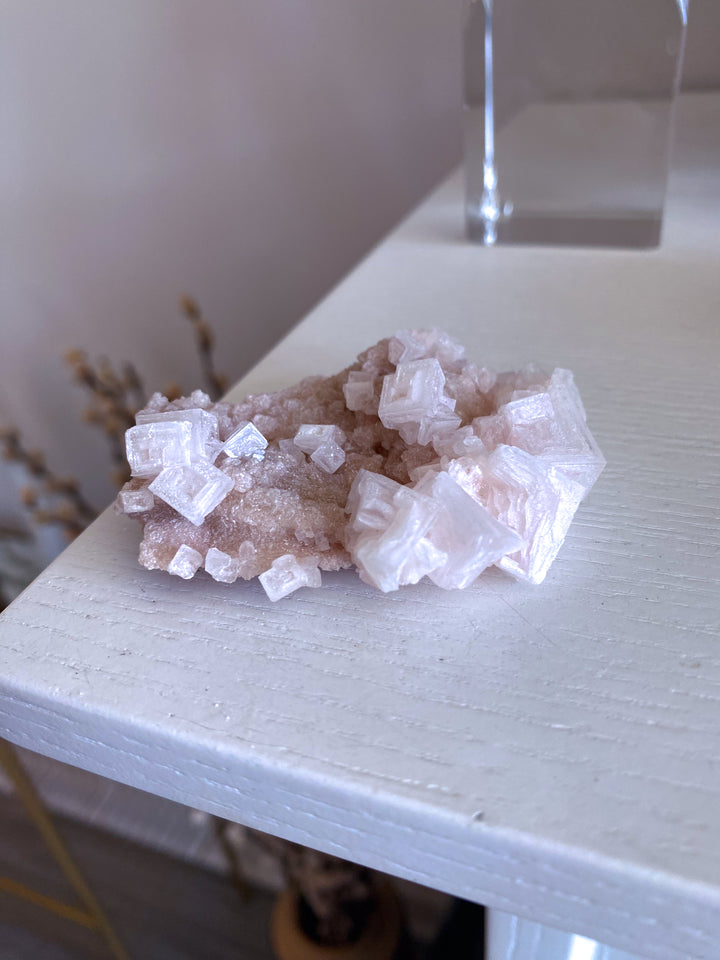 Small Pink Halite Cluster #3