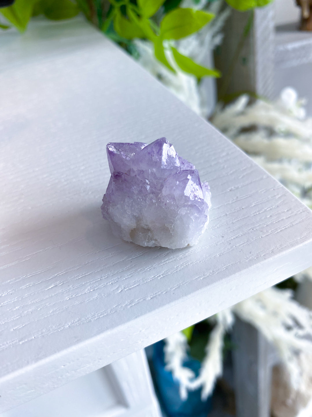 Lilac Purple Spirit Quartz #8 - Four Points