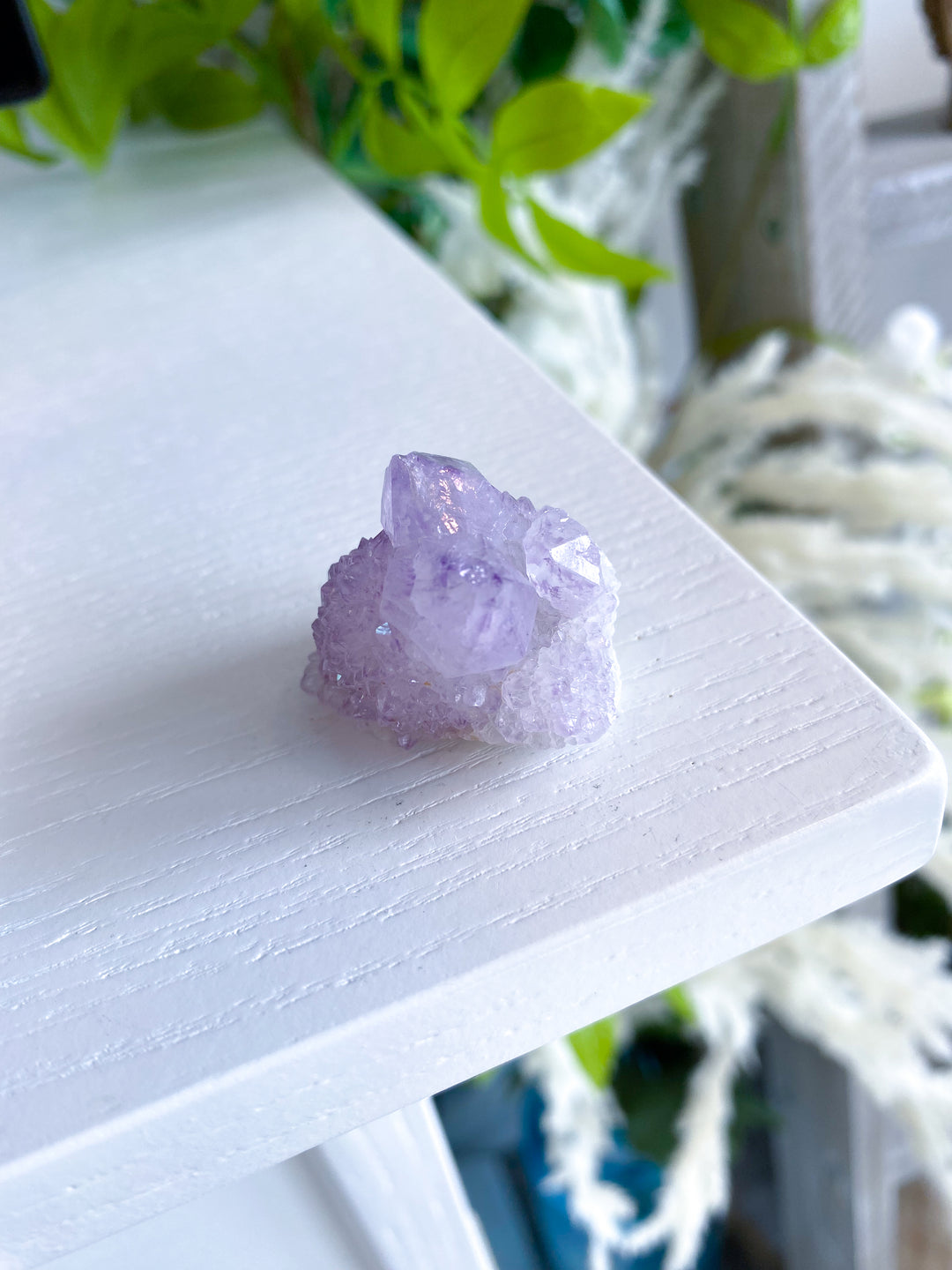 Lilac Purple Spirit Quartz #8 - Four Points