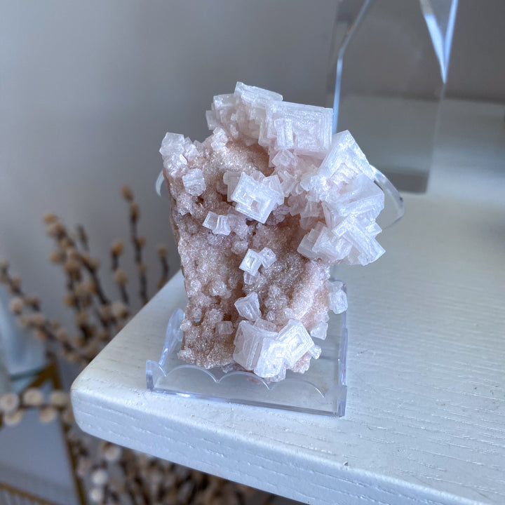 Small Pink Halite Cluster #3