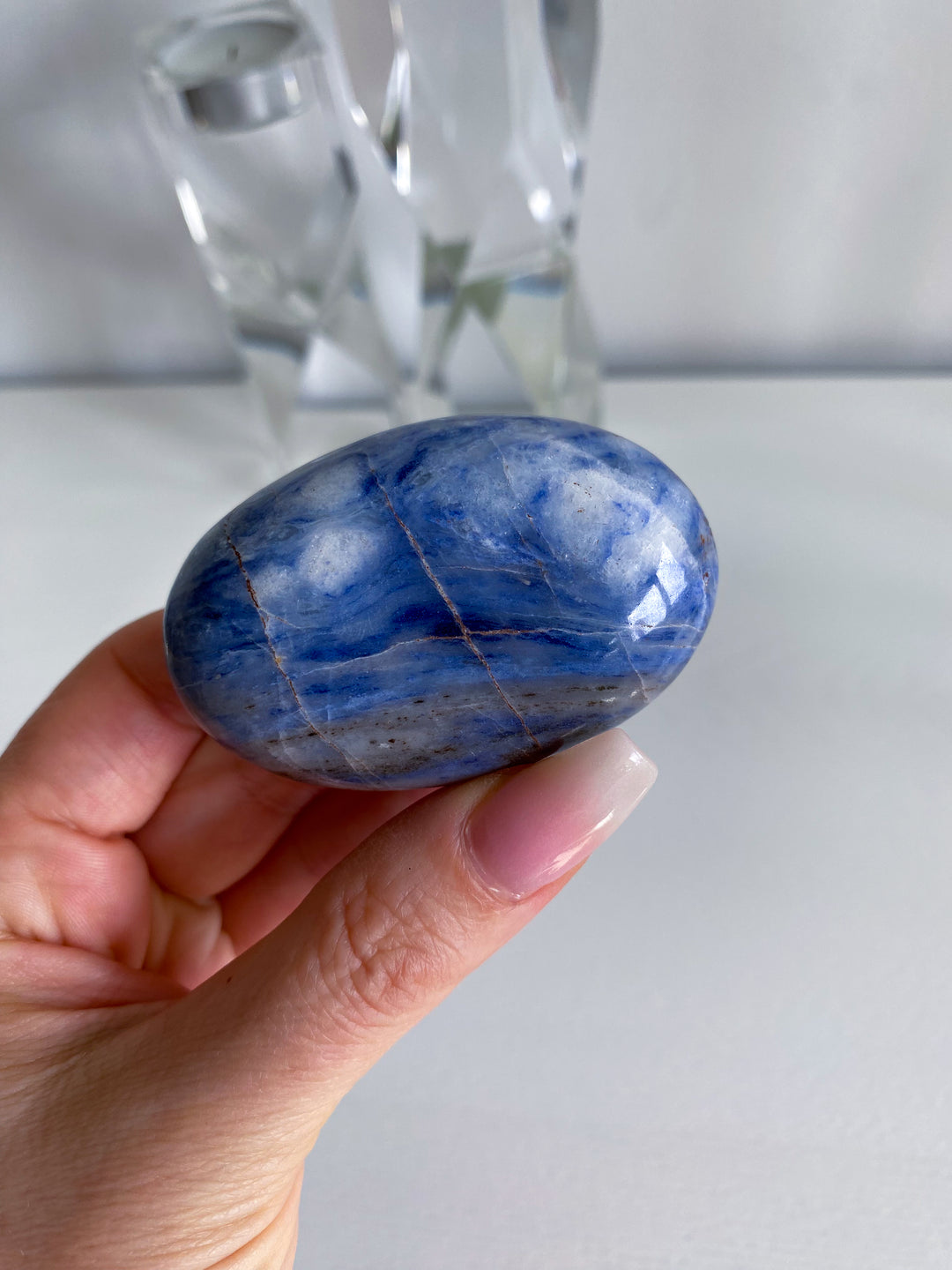Beautiful Afghanite Palm Stone #4