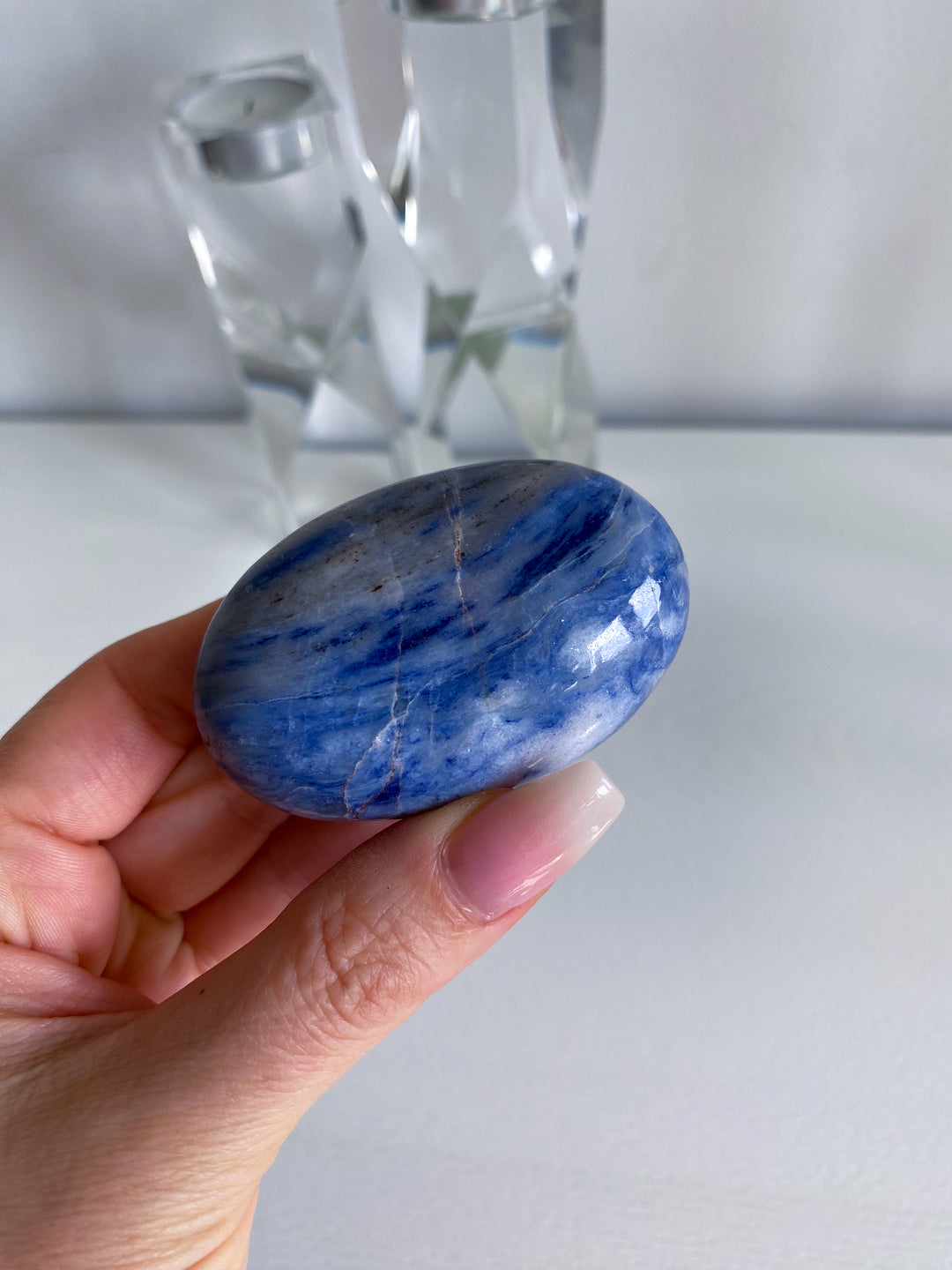 Beautiful Afghanite Palm Stone #4