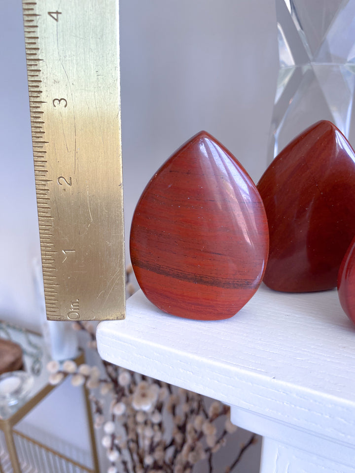 Fiery Red Jasper Flame