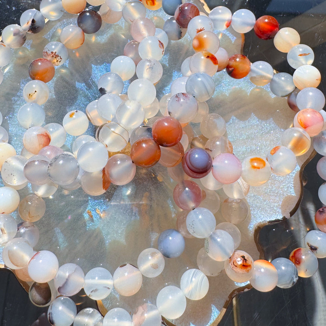 Dendritic Agate 8mm Bracelet