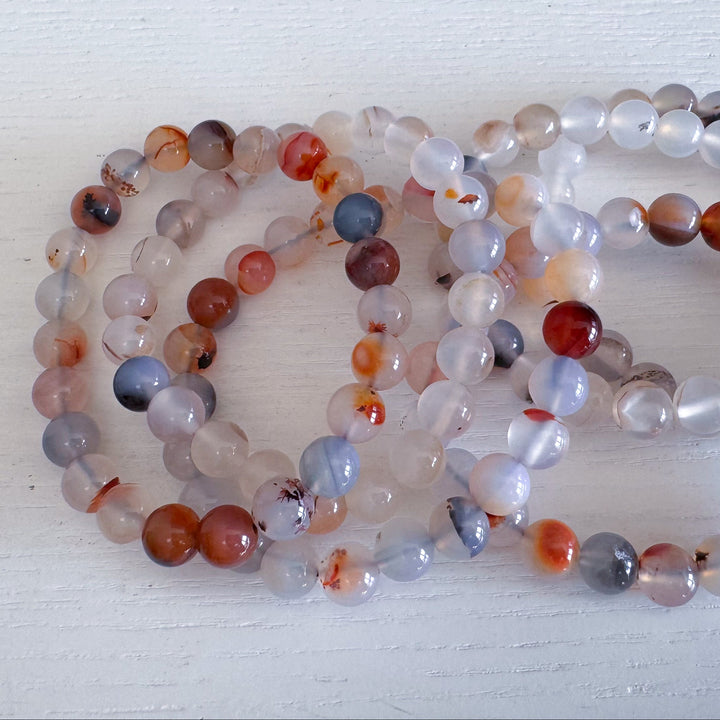 Dendritic Agate 8mm Bracelet
