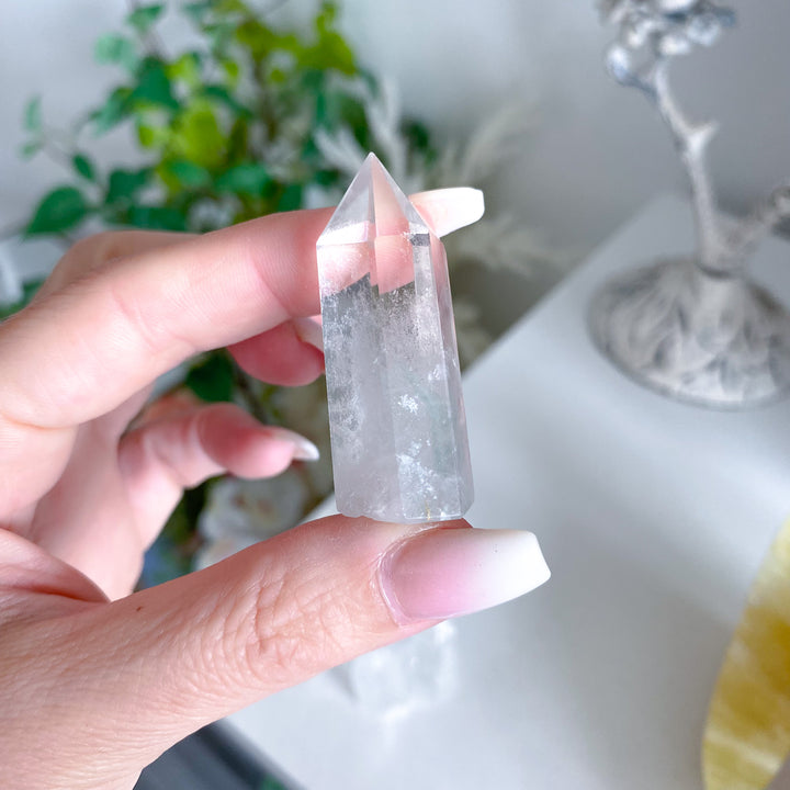 XSmall Clear Quartz Tower - Imperfect