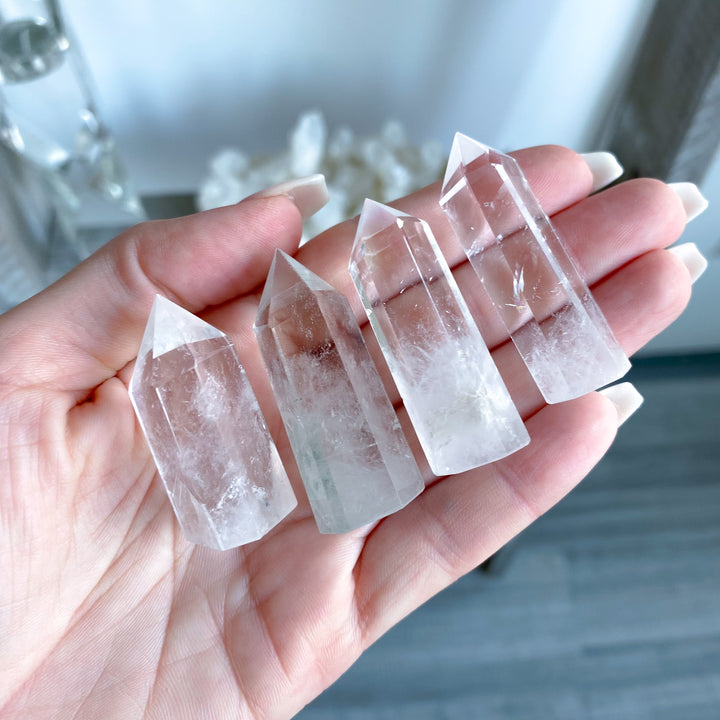 XSmall Clear Quartz Tower - Imperfect